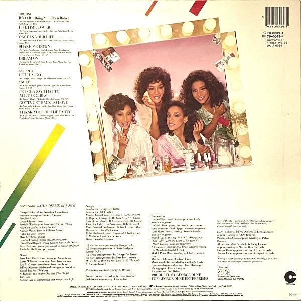 Sister Sledge - Bet Cha Say That To All The Girls - LP (Used Vinyl)