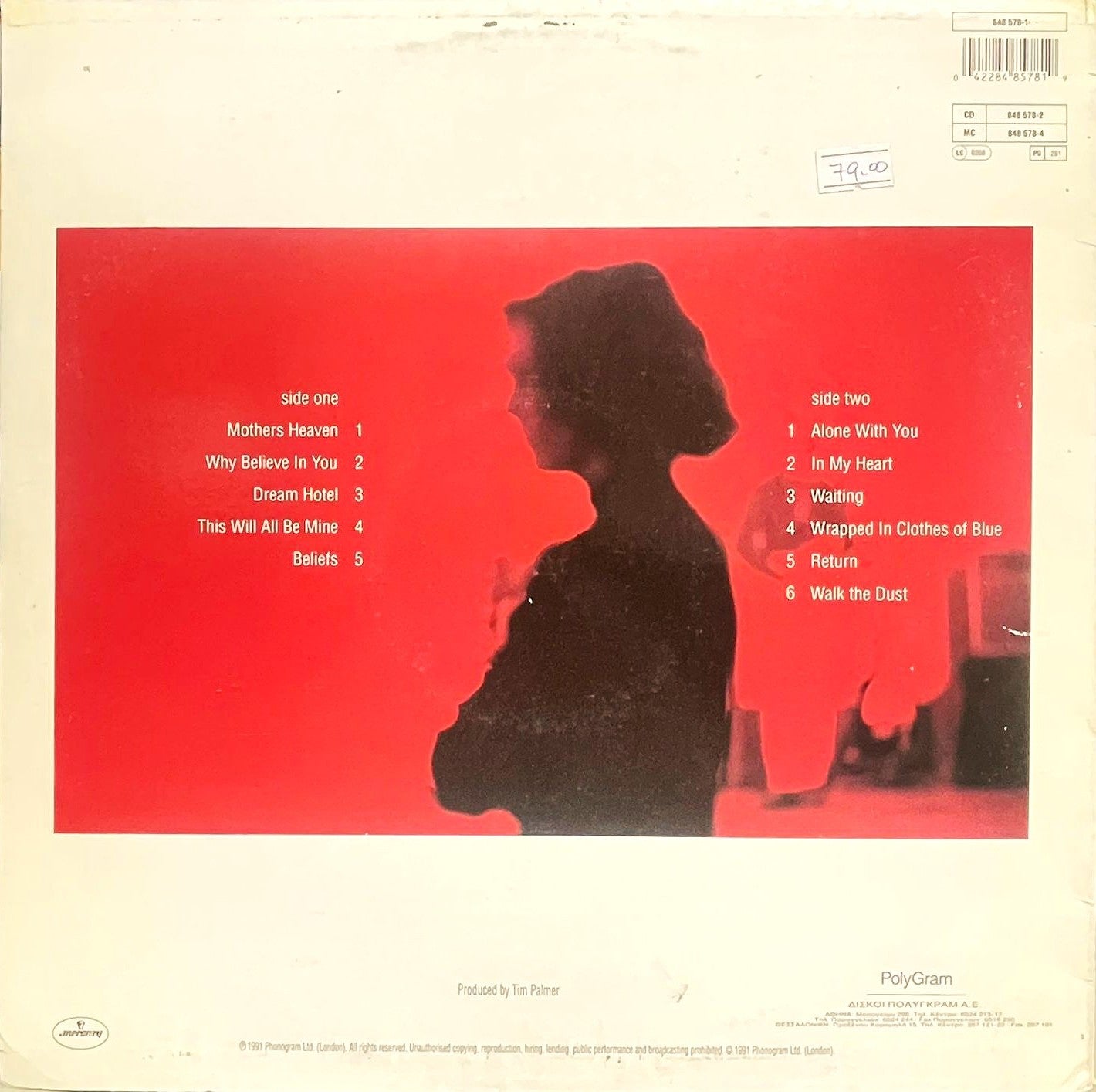 Texas - Mothers In Heaven - LP (Used Vinyl)