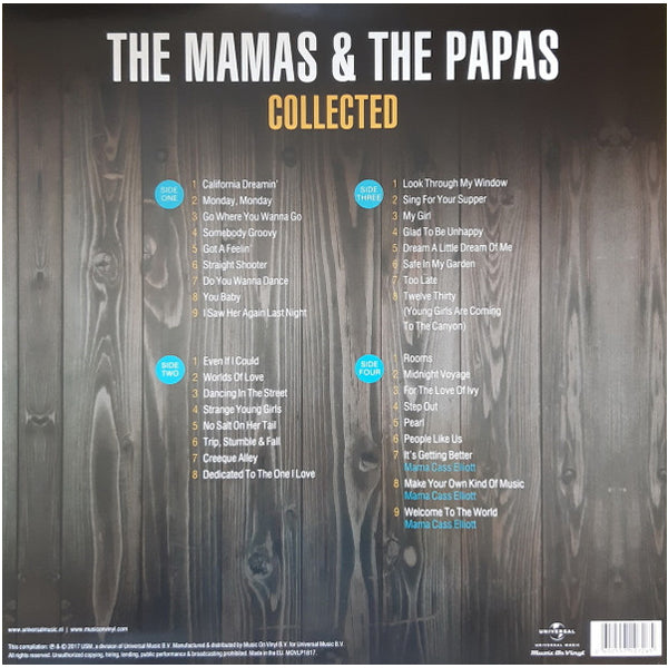 Mamas & The Papas - Collected - 2LP