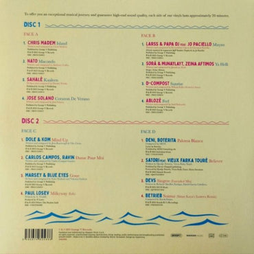 Buddha Bar Summer Sessions - Monte Carlo (Limited Edition Blue/Pink Vinyl) - 2LP