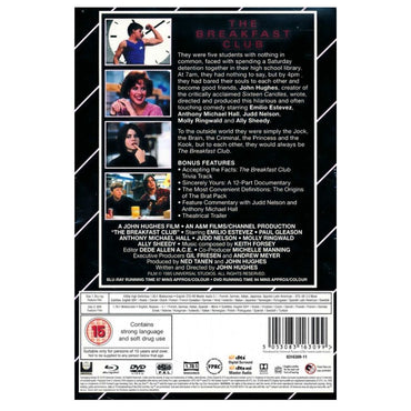 The Breakfast Club - Limited Edition VHS Collection DVD + Blu-ray