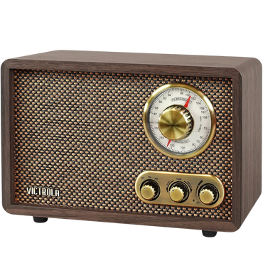 Victrola Retro Wood Bluetooth FM/AM Radio with Rotary Dial, Espresso. Shop now online in UAE