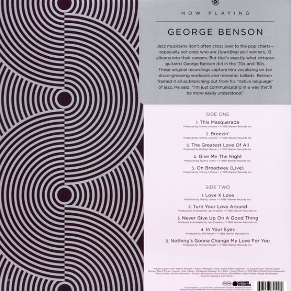 George Benson - Now Playing (Limited Edition Sea Blue Vinyl) - LP. Buy now online in uae