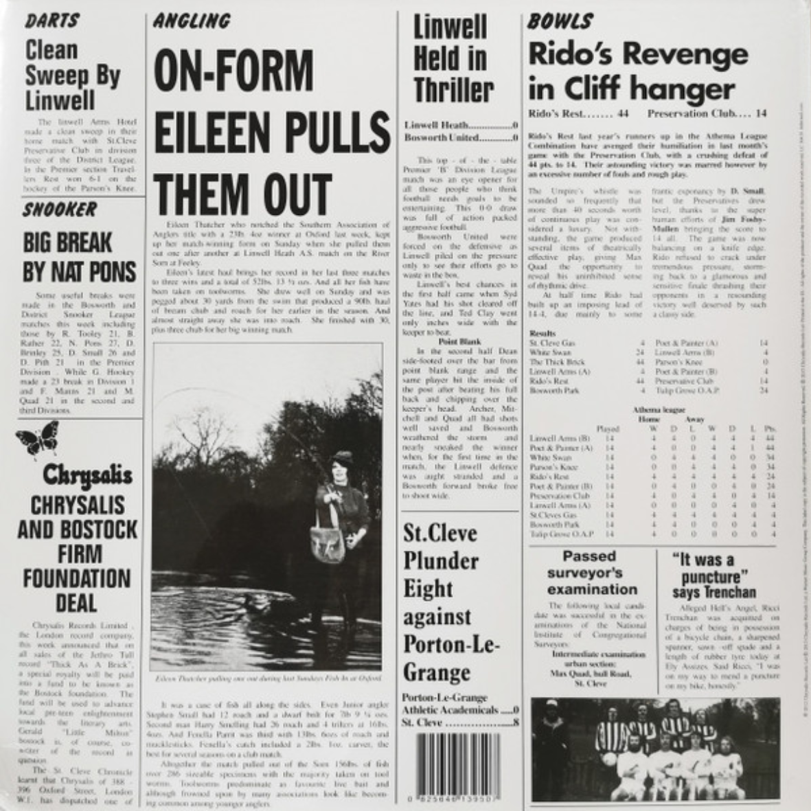 Jethro Tull - Thick As A Brick - LP