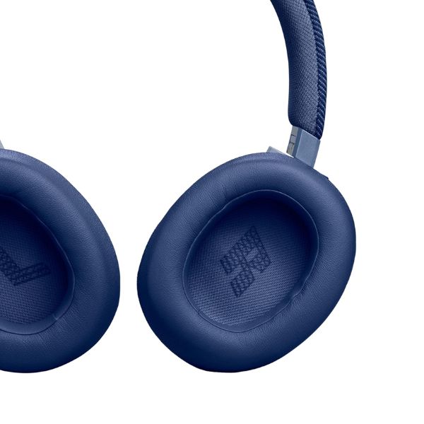 JBL LIVE770NC Adaptive Noise Cancelling Wireless Over-Ear Headphones - Blue