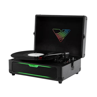 Victrola VSC-700 SB Journey Glow Illuminated Suitcase - Black