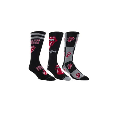 The Rolling Stones - The Rolling Stones Socks 3 Pack In Guitar Tin (One Size)