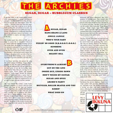 The Archies - Sugar, Sugar - Bubblegum Classics (Limited Edition Colored Vinyl) - LP