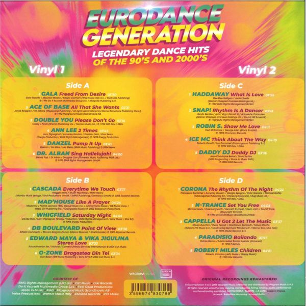 Various Artist - Eurodance Generation - 2LP
