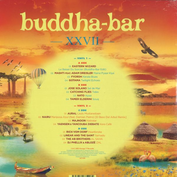 فنانون متنوعون - Buddha-Bar XXVII (إصدار محدود من الفينيل الملون) - ألبوم مزدوج