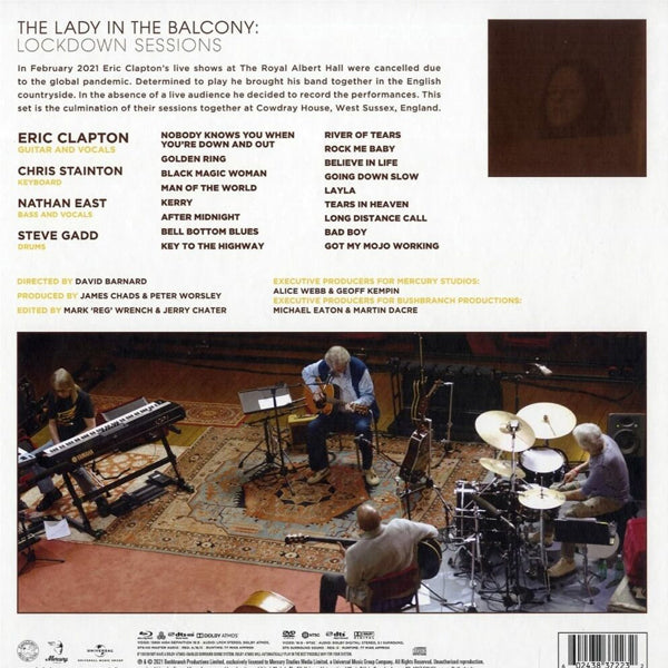 Eric Clapton -The Lady In The Balcony: Lockdown Sessions (Limited Edition, Gold Vinyl) - 2LP