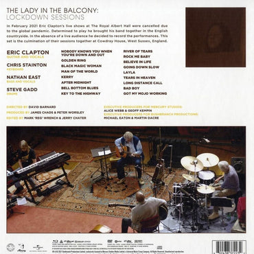 Eric Clapton -The Lady In The Balcony: Lockdown Sessions (Limited Edition, Gold Vinyl) - 2LP