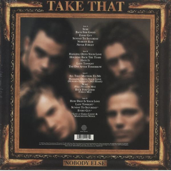 Take That - Nobody Else (Limited Edition Marbled Orange Vinyl) - LP