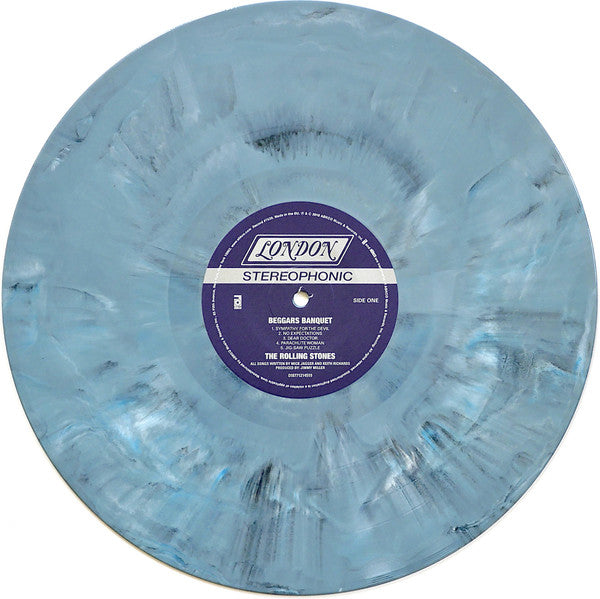 ROLLING STONES - Beggars Banquet (Grey/Blue/Black/White Splatter Vinyl) (RSD 2023 Exclusive) - LP