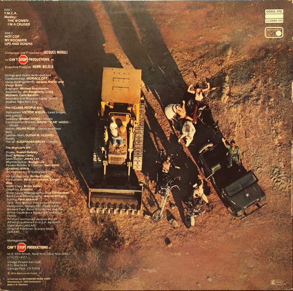 Village People – Cruisin' - LP (Used Vinyl) (No Cover)