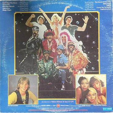 Village People - Can't Stop The Music Original Soundtrack Album (Gate Fold) - LP (Used Vinyl) (Cover damage by water)