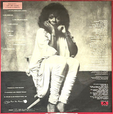 Gloria Gaynor - I Have A Right - LP (Used Vinyl) (Cover damage by water)