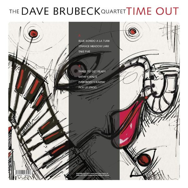 The Dave Brubeck Quartet - Time Out (Limited Edition Red Marbled Vinyl) - LP