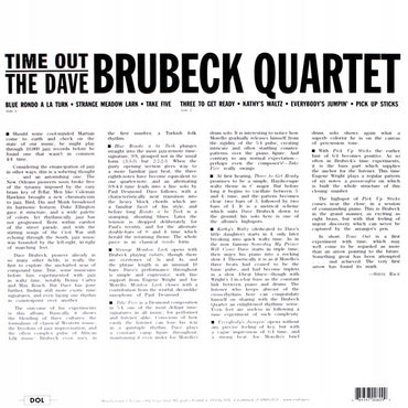 Dave Brubeck Quartet - Time Out (Blue Vinyl) - LP