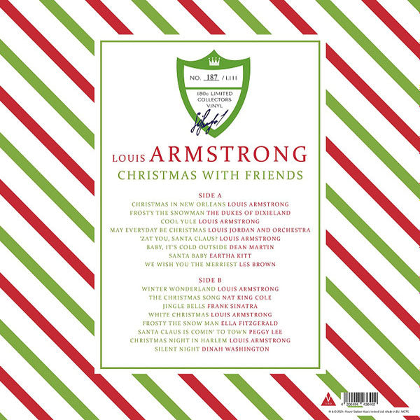 Louis Armstrong - Christmas With Friends (Limited Edition Green vinyl) - LP