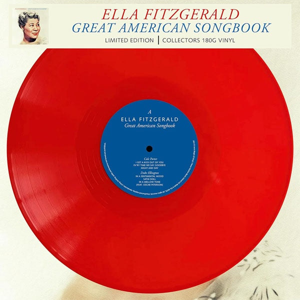 Ella Fitzgerald - Great American Songbook (Limted Edition & Numbered , Red Vinyl)- LP