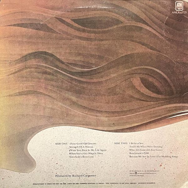 Carpenters – Made In America - LP (Used Vinyl)