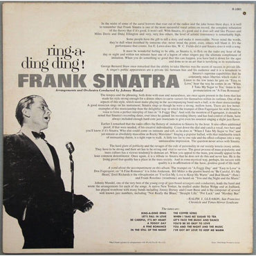 Frank Sinatra - Ring A Ding Ding! - LP(Used Vinyl)