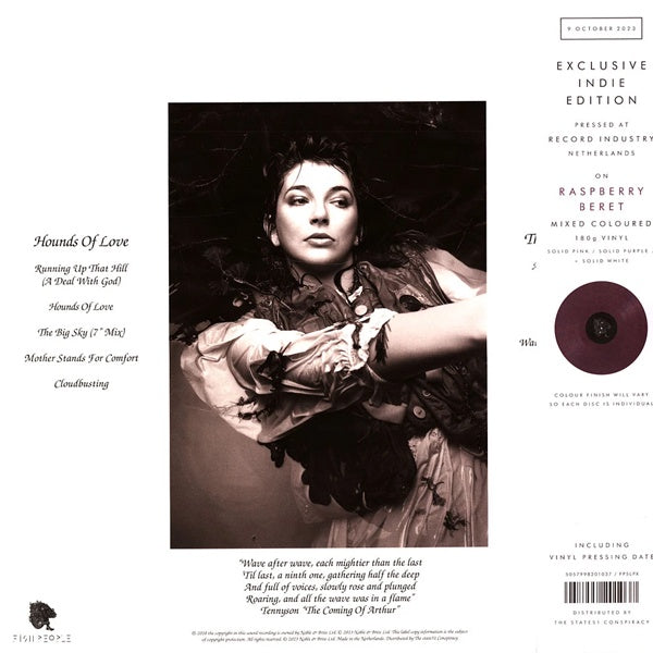 Kate Bush - Hounds Of Love (Limited Edition Raspberry Beret Vinyl) - LP
