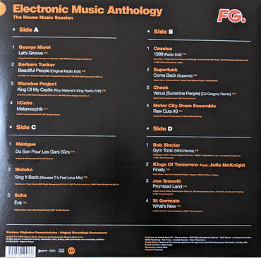 Various Artist - Electronic Music Anthology By Fg House Session - 2LP