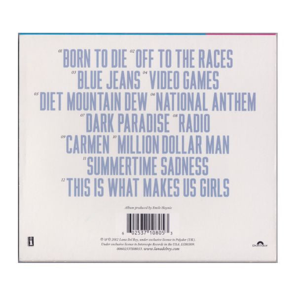 Lana Del Rey - Born To Die - CD