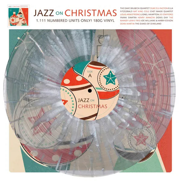 Various Artist - Jazz On Christmas (Limited Edition Transparent with White Splatter) - LP
