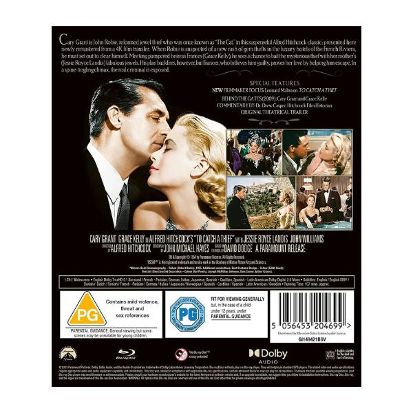 To Catch A Thief - Blu-ray