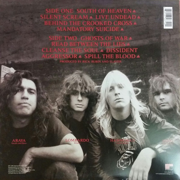 Slayer - South Of Heaven - LP