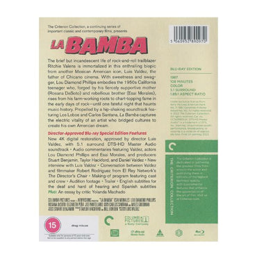 La Bamba - Criterion Collection - Blu-Ray