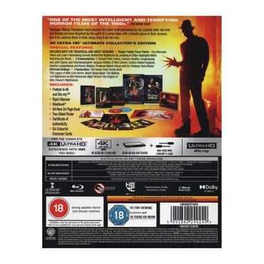 A Nightmare On Elm Street - (Limited Steelbook Ultimate Collectors Edition) - 4K Ultra HD + Blu-Ray