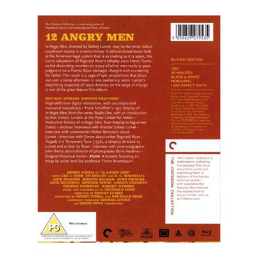 12 Angry Men - Criterion Collection - Blu-Ray