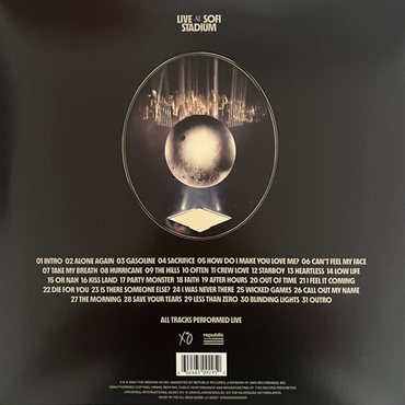 Weeknd - Live At Sofi Stadium (RSD 2024 Exclusive - Limited to 7500 Units) - 3LP. Shop now online in UAE