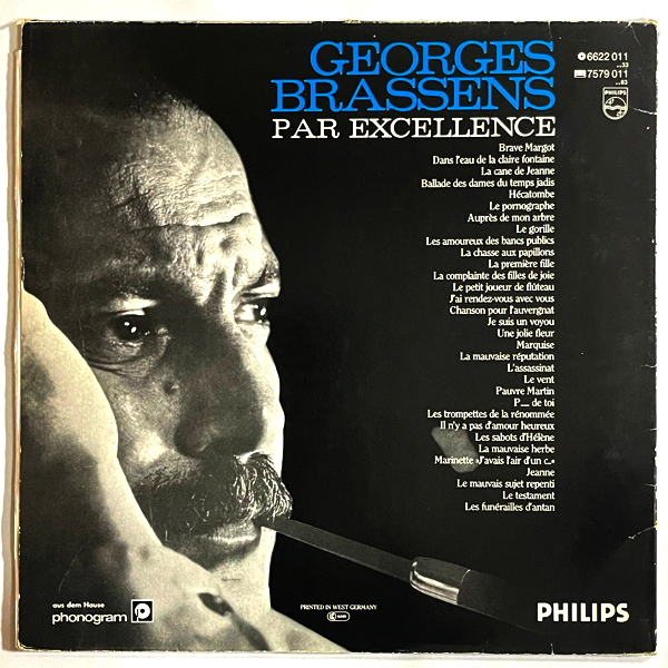 Georges Brassens - Par Excellence! - 2LP (Used Vinyl)