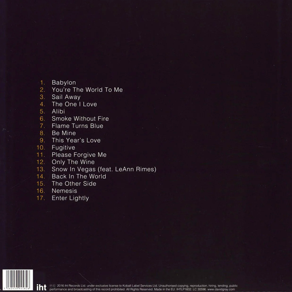 David Gray - The Best Of - 2LP