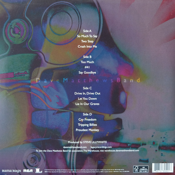 Dave Matthews - Crash (Anniversary Edition) - 2LP