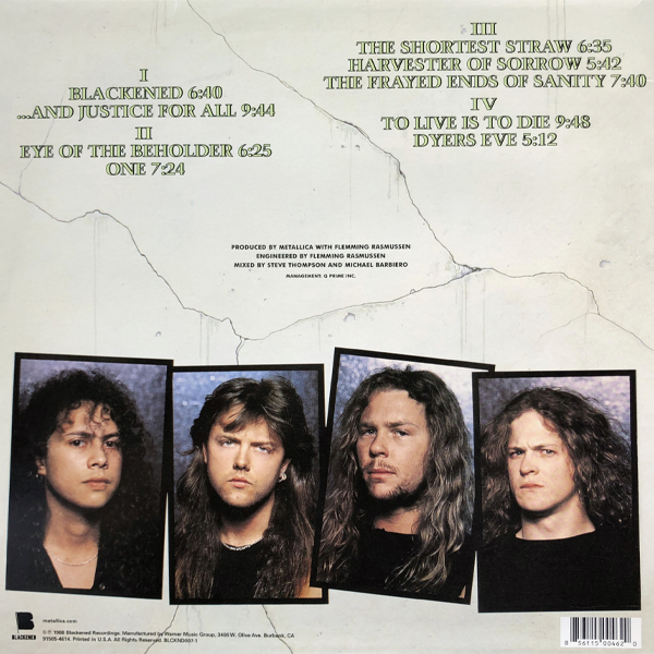 Metallica – ...And Justice For All (Limited Edition Dyers Green) - LP