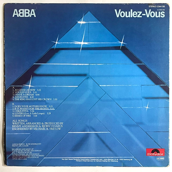 ABBA - Voulez-Vous - LP (Used Vinyl)