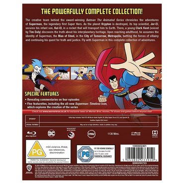 Superman - The Animated Series (6 Disc) - Blu Ray