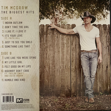 Tim Mcgraw - The Biggest Hits - LP