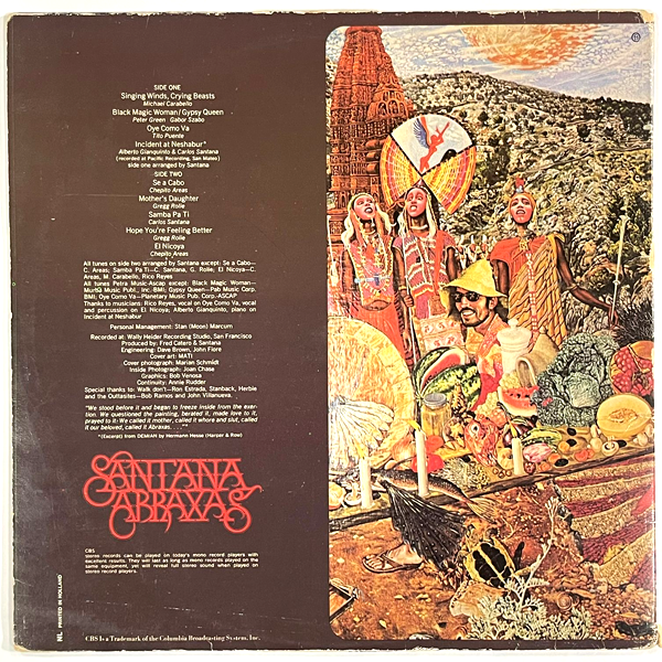 Santana - Abraxas - LP (Used Vinyl)