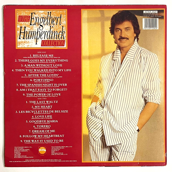Engelbert Humperdinck - The Engelbert Humperdinck Collection - LP (Used Vinyl)