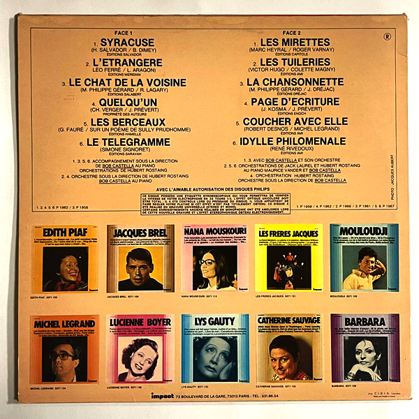 Yves Montand - Yves Montand - LP (Used Vinyl)