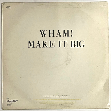 Wham - Make It Big - LP (Used Vinyl)