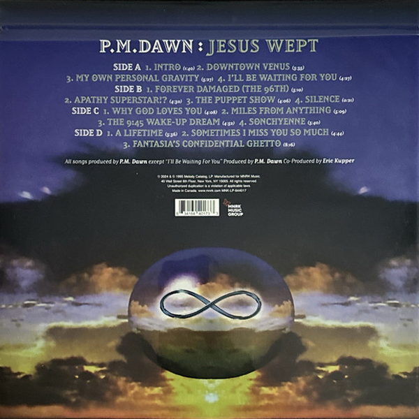 P.M. Dawn - Jesus Wept (RSD 2024 Exclusive Limited Edition Purple Vinyl - Limited to 1800 Units) - 2LP