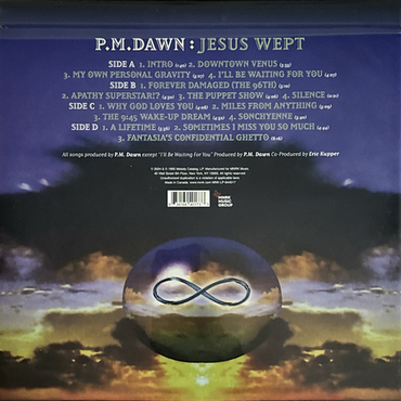 P.M. Dawn - Jesus Wept (RSD 2024 Exclusive Limited Edition Purple Vinyl - Limited to 1800 Units) - 2LP